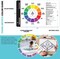 Pixiss Grey Scale Value Finder, Color Wheel, Artists View Catcher on Lanyard